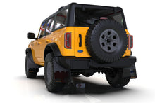 Load image into Gallery viewer, Rally Armor 21-22 Ford Bronco (Steel Bmpr + RR - NO Rptr/Sprt) Blk Mud Flap w/Met. Blk Logo - Black Ops Auto Works