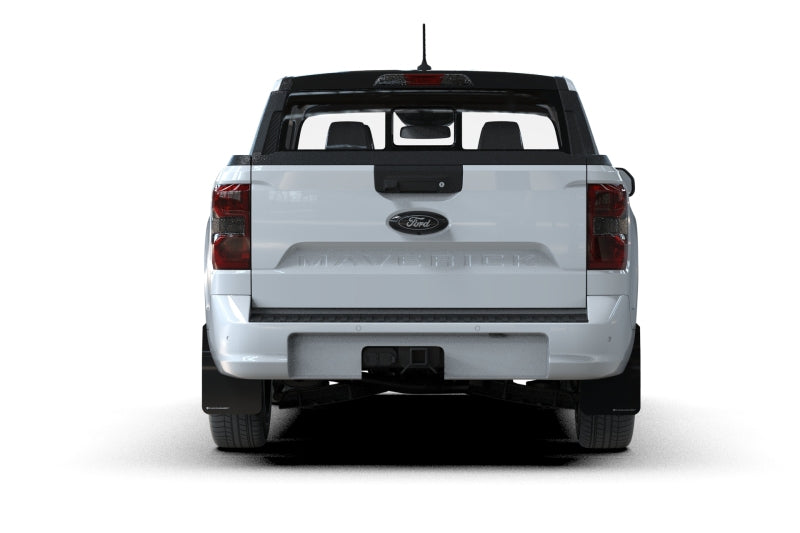 Rally Armor Rally Armor 22-26 22-26 Ford Maverick Black UR Mud Flaps White Logo