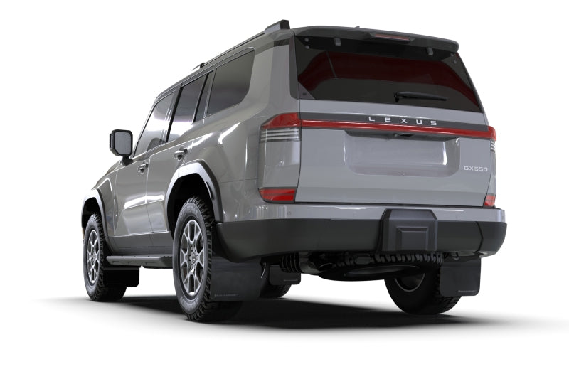 Rally Armor Rally Armor 24-25 Lexus GX 550 Luxury Black UR Mud Flap - Metallic Black Logo