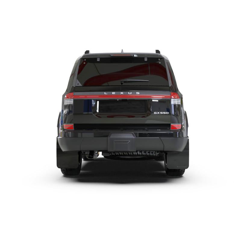 Rally Armor Rally Armor 24-25 Lexus GX 550 Luxury Black UR Mud Flap - Silver Logo