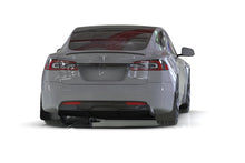 Load image into Gallery viewer, Rally Armor 21-23 Tesla Model S/ S Plaid Black UR Mud Flap w/ Metallic Black Logo - Rally Armor MF101-UR-BLK-MBK