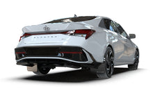 Load image into Gallery viewer, Rally Armor 2024+ Hyundai Elantra N Line Black Mud Flap w/ Red Logo - Rally Armor MF120-UR-BLK-RD