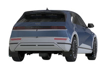 Load image into Gallery viewer, Rally Armor 2025 Hyundai Ioniq 5 PE Blk Mud Flap w/Light Blue Battery Logo - Rally Armor MF137-BAT-BLK-PBL