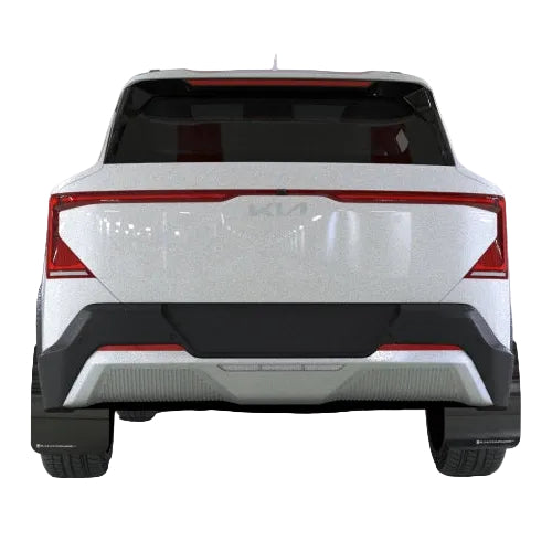 Rally Armor 2027 Kia EV5 Black UR Mud Flap - White Logo - Rally Armor MF140-UR-BLK-WH