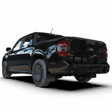 Load image into Gallery viewer, Rally Armor UR Urethane Mud Flaps, Black with Metallic Black Logo for 2022-2026 Ford Maverick - Rally Armor MF145-UR-BLK-MBK