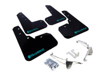 Load image into Gallery viewer, Rally Armor 13-17 Subaru Crosstrek XV Black UR Mud Flap w/ Teal Altered Font Logo - Rally Armor MF26-UR-BLK/TL-X