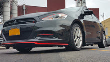 Load image into Gallery viewer, Rally Armor 13-16 Dodge Dart Black UR Mud Flap w/ Red Logo - Rally Armor MF39-UR-BLK/RD