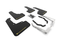 Load image into Gallery viewer, Rally Armor 18-22 Subaru Crosstrek Lift/AT Black UR Mud Flap w/Yellow Pearl Logo - Rally Armor MF46-LTUR-BLK/PYP