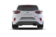 Load image into Gallery viewer, Rally Armor 20-22 Ford Puma ST Black Mud Flap w/ White Logo - Rally Armor MF86-UR-BLK-WH