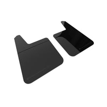 Load image into Gallery viewer, Rally Armor Universal Black UR Plus Mud Flap w/ Metallic Black Logo - Pair Rally Armor RALMF20-URP-BLK-MBK-LRT