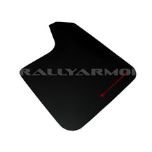 Load image into Gallery viewer, Rally Armor Universal Fit (No Hardware) Basic Black Mud Flap w/ Red Logo - Black Ops Auto Works