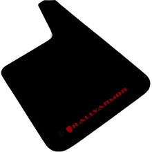 Load image into Gallery viewer, Rally Armor Universal Fit (No Hardware) Basic Plus Black Mud Flap w/ Red Logo - Black Ops Auto Works