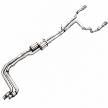 Load image into Gallery viewer, 2025+ RAM 1500 3.0TT AWE 0FG cat-back exhaust with chrome silver tips
