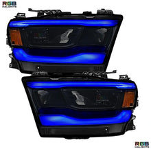 Load image into Gallery viewer, RGB Halo Kits Ram 1500 (Mid-Level Trim) Multicolor DRL Boards (2019-2024)