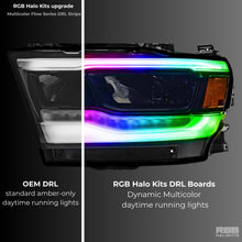 Load image into Gallery viewer, RGB Halo Kits Ram 1500 (Mid-Level Trim) Multicolor DRL Boards (2019-2024)