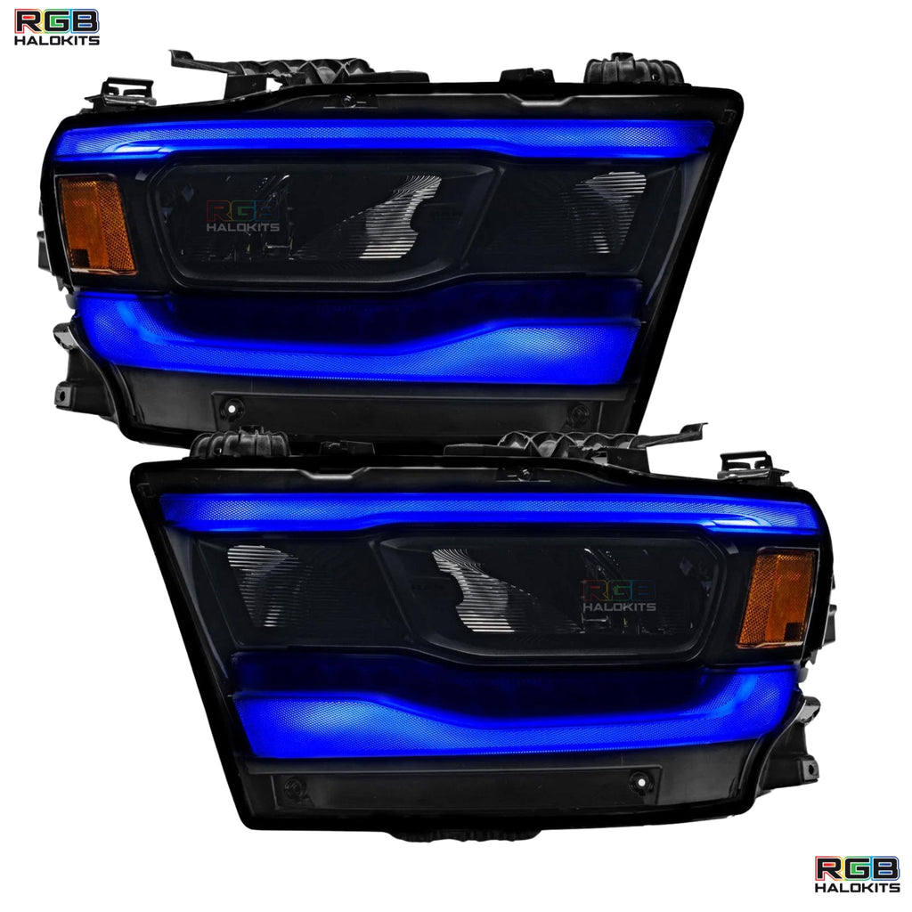 RGB Halo Kits Ram 1500 (Mid-Level Trim) Multicolor DRL Boards (2019-2024)