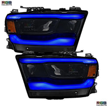 Load image into Gallery viewer, RGB Halo Kits Ram 1500 (Mid-Level Trim) Multicolor DRL Boards (2019-2024)