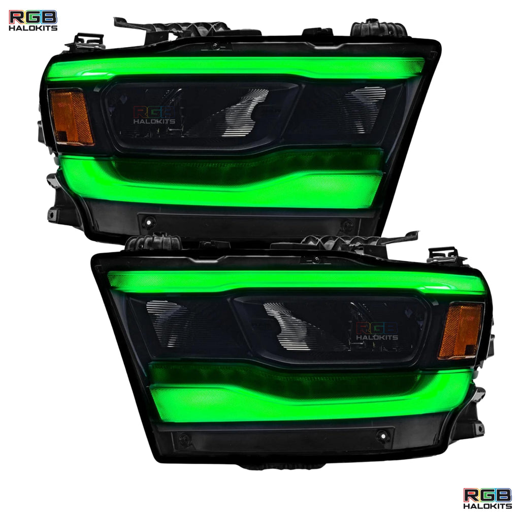 RGB Halo Kits Ram 1500 (Mid-Level Trim) Multicolor DRL Boards (2019-2024)
