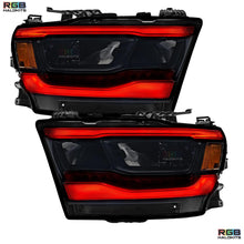 Load image into Gallery viewer, RGB Halo Kits Q6 | A11 | P2 - BX3 Ram 1500 (Mid-Level Trim) Multicolor DRL Boards (2019-2024)