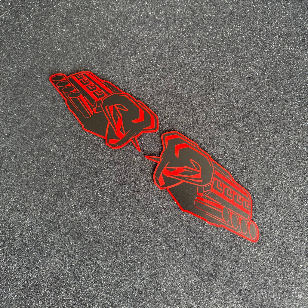 Ram 1500 Symbol of Protest Door Badge Pair