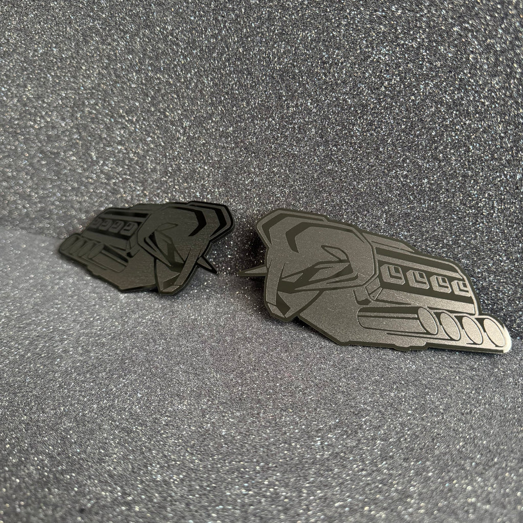 Ram 1500 Symbol of Protest Door Badge Pair