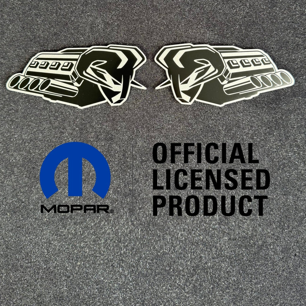 Ram 1500 Symbol of Protest Door Badge Pair