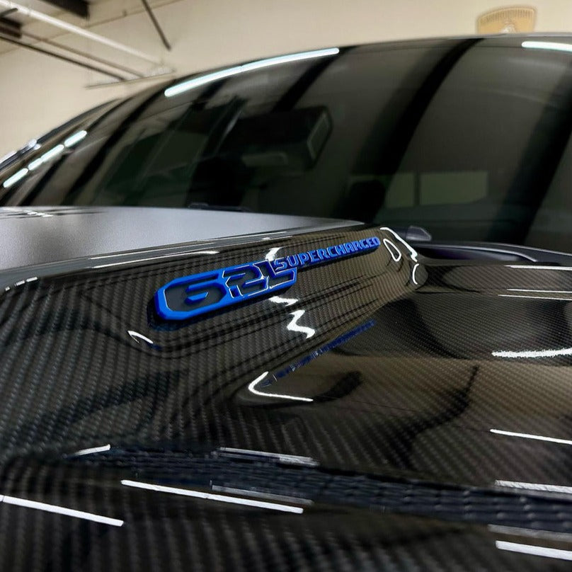 Ram 1500 TRX 6.2L Supercharged Hood Emblem Pair