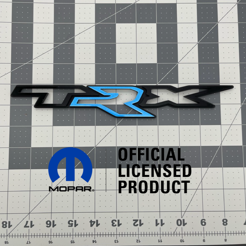 Ram 1500 TRX Grille Badge 10.7in x 3.25in Single