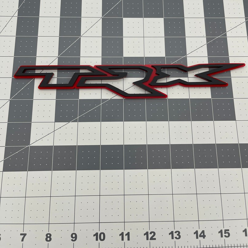 Ram 1500 TRX Grille Badge 10.7in x 3.25in Single