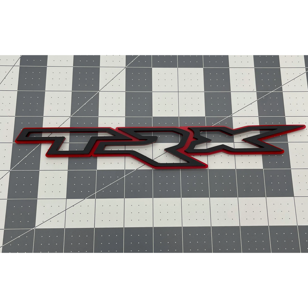 Ram 1500 TRX Grille Badge 10.7in x 3.25in Single