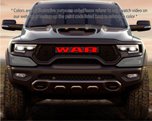 Load image into Gallery viewer, Ram 1500 TRX OEM Color Matched WAR Grille Badge