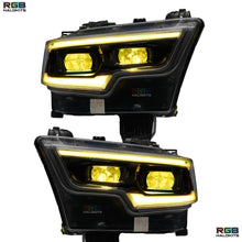 Load image into Gallery viewer, RGB Halo Kits Ram 1500 / TRX RGBW DRL Boards (2019-2024)