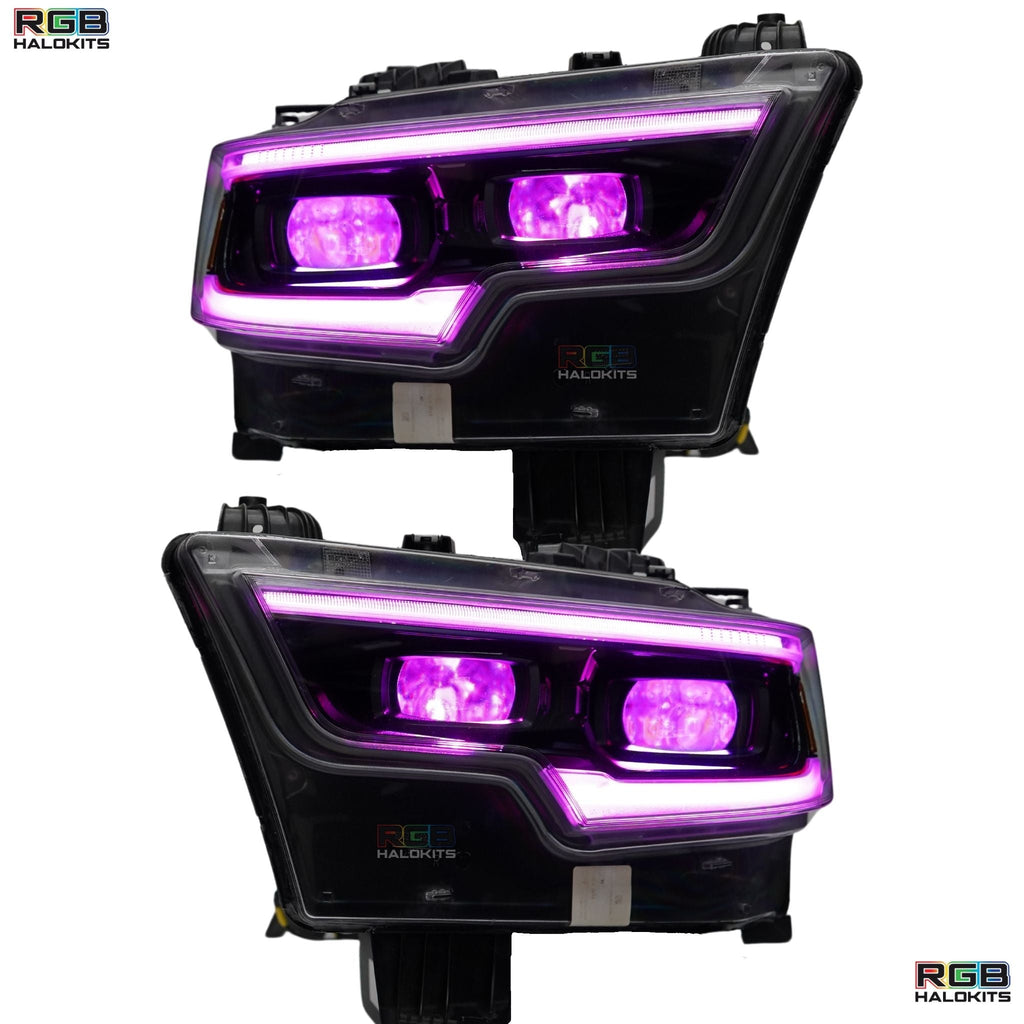 RGB Halo Kits Ram 1500 / TRX RGBW DRL Boards (2019-2024)