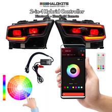 Load image into Gallery viewer, RGB Halo Kits Ram 1500 / TRX RGBW DRL Boards (2019-2024)