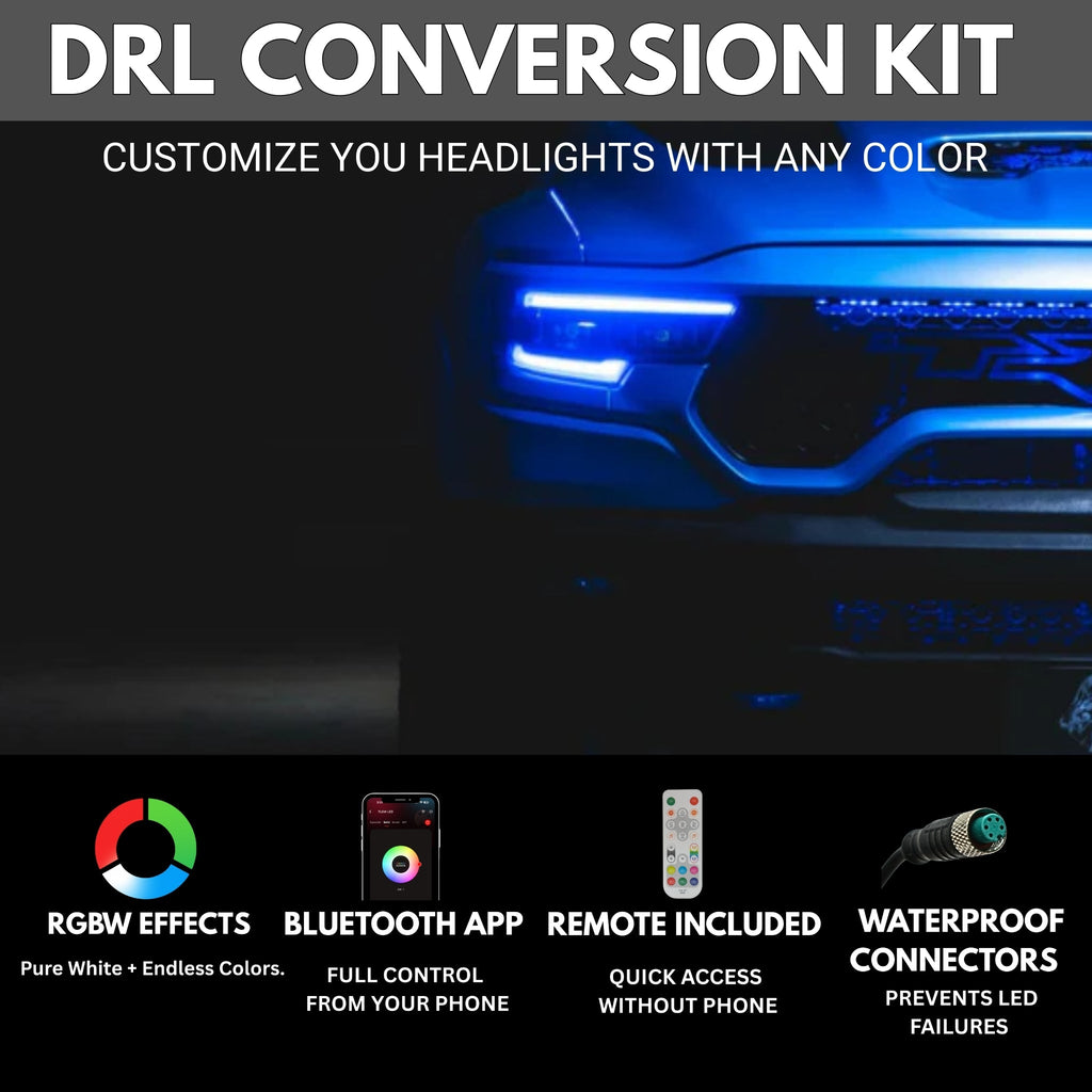 RGB Halo Kits Ram 1500 / TRX RGBW DRL Boards (2019-2024)