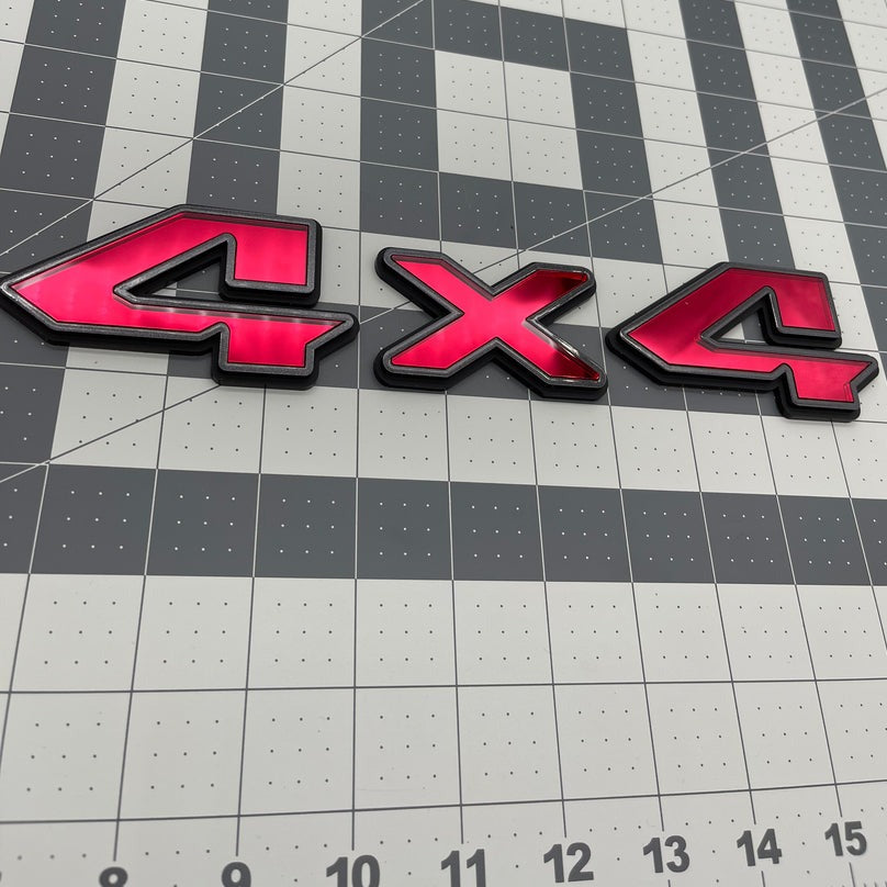 Ram 1500 TRX RHO 4x4 Tailgate Badge 9.3in