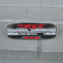 Load image into Gallery viewer, Ram 1500 TRX RHO Billet Aluminum Center Console Badge