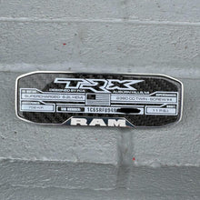 Load image into Gallery viewer, Ram 1500 TRX RHO Billet Aluminum Center Console Badge