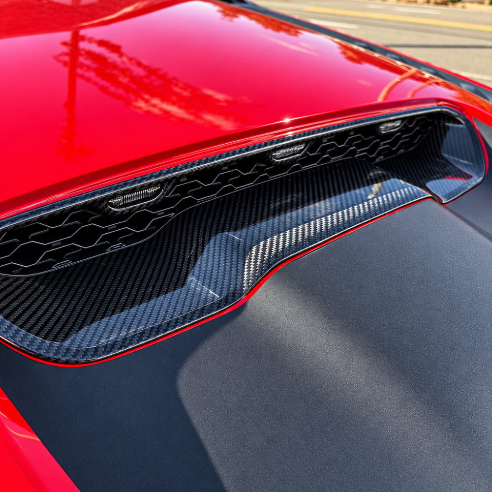 RAM 1500/ TRX / RHO Carbon Fiber Hood Intake Cover — Exotic Innovations product image 4