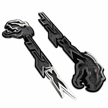 Load image into Gallery viewer, Ram 1500 TRX RHO T-Rex Design 2 Combo Badge Pair