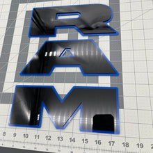 Load image into Gallery viewer, Ram 1500 TRX RHO Tailgate Letters 28x3.5in