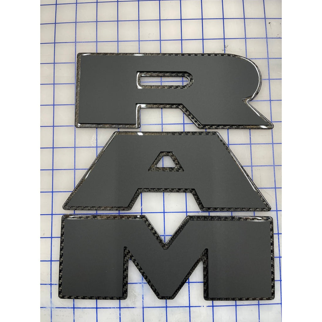 Ram 1500 TRX RHO Tailgate Letters 28x3.5in