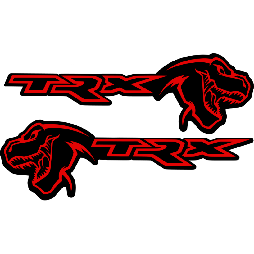 2021-2024 Ram 1500 TRX Fender Badge Pair 12in