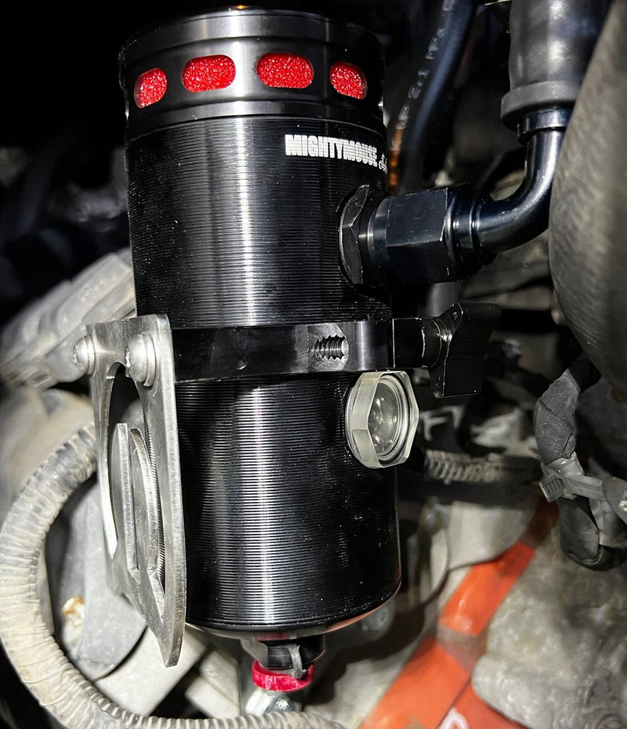 Push lock hoses and AN fittings kit components