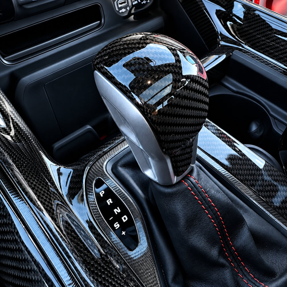 Carbon Fiber Shifter Cover Dodge RAM TRX / RHO — Exotic Innovations product image 2