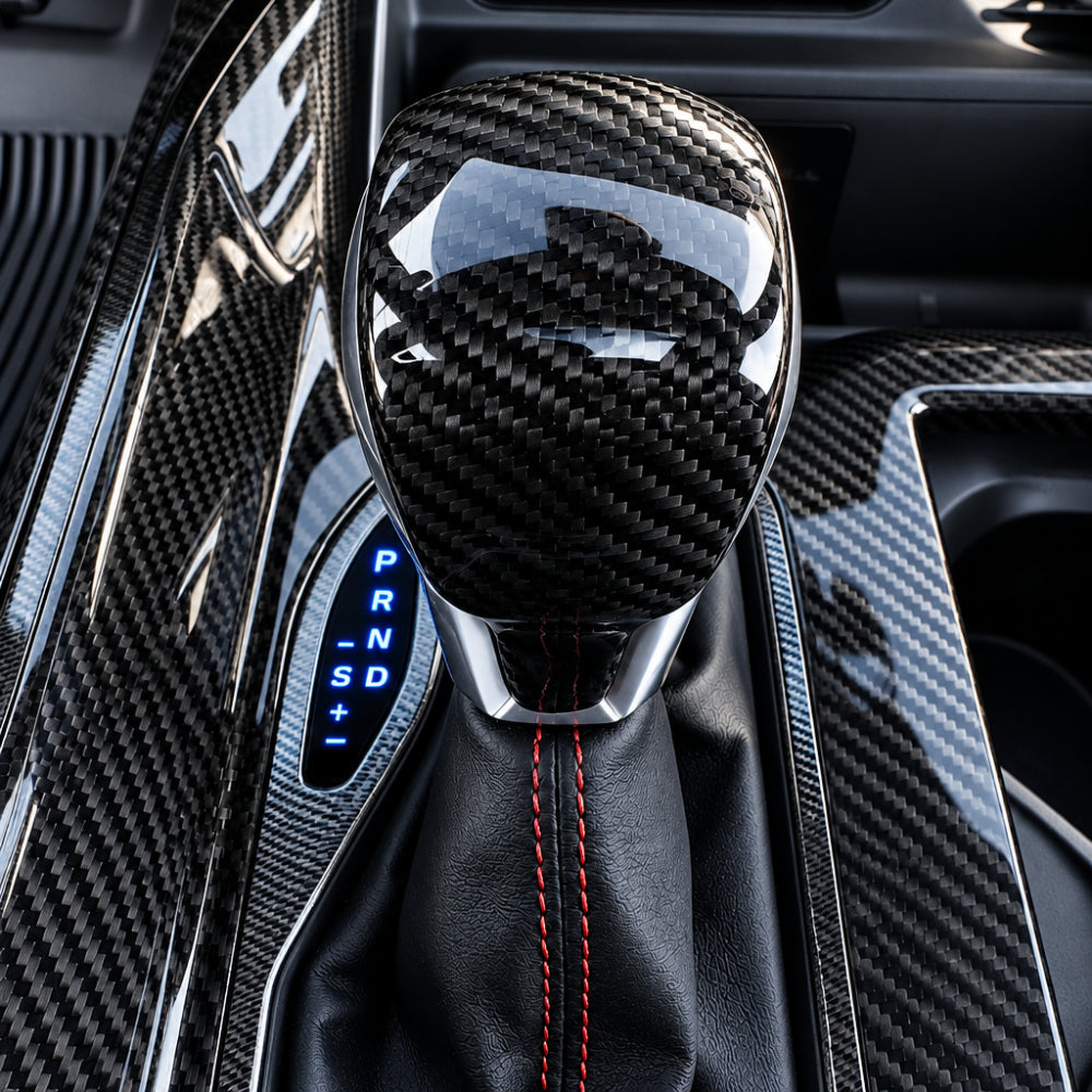 Carbon Fiber Shifter Cover Dodge RAM TRX / RHO — Exotic Innovations product image 4