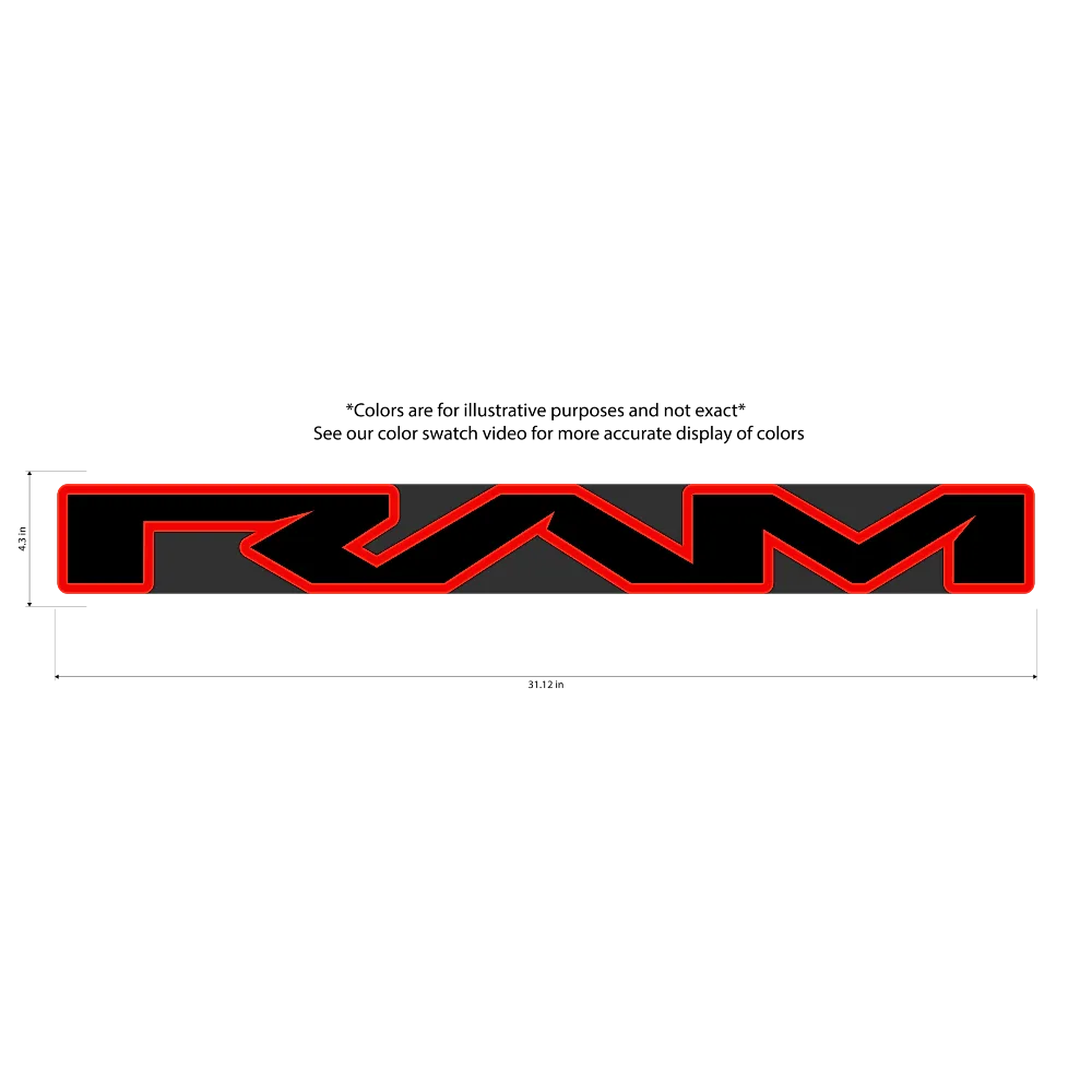 RAM TRX/RHO Grille Replacement Badge — Exotic Innovations product image 3