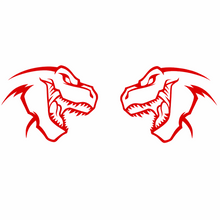Load image into Gallery viewer, Ram TRX RHO T-Rex Head Badge 3.6x3.4in Pair