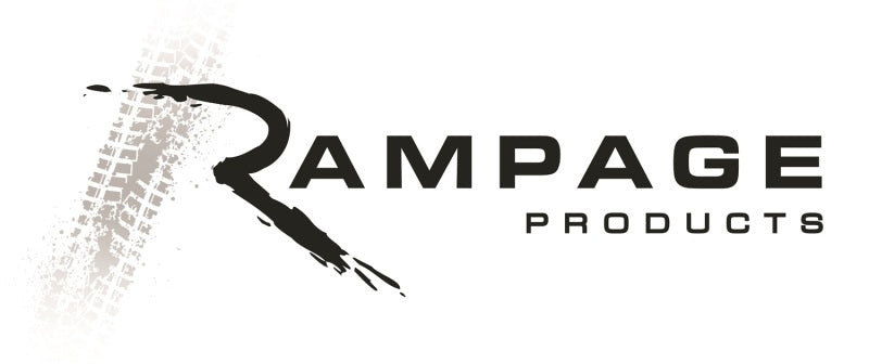 Rampage 04-06 Jeep Wrangler(TJ) Unlimited OEM Replacement Soft Upper Doors - Black Denim - Black Ops Auto Works