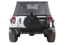 Load image into Gallery viewer, Rampage 07-18 Jeep Wrangler JK (Incl. Unlimited) Trail Guard Tire Carrier - Black - Black Ops Auto Works